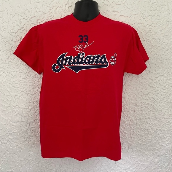 Cleveland Indians Nick Swisher T-Shirt Jersey Size Medium - Picture 2 of 6